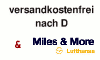 Versandkostenfrei innerhalb Deutschlands zzgl. Miles&More von Lufthansa