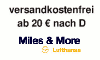 Versandkostenfrei ab 20 Euro innerhalb Deutschlands zzgl. Miles&More von Lufthansa